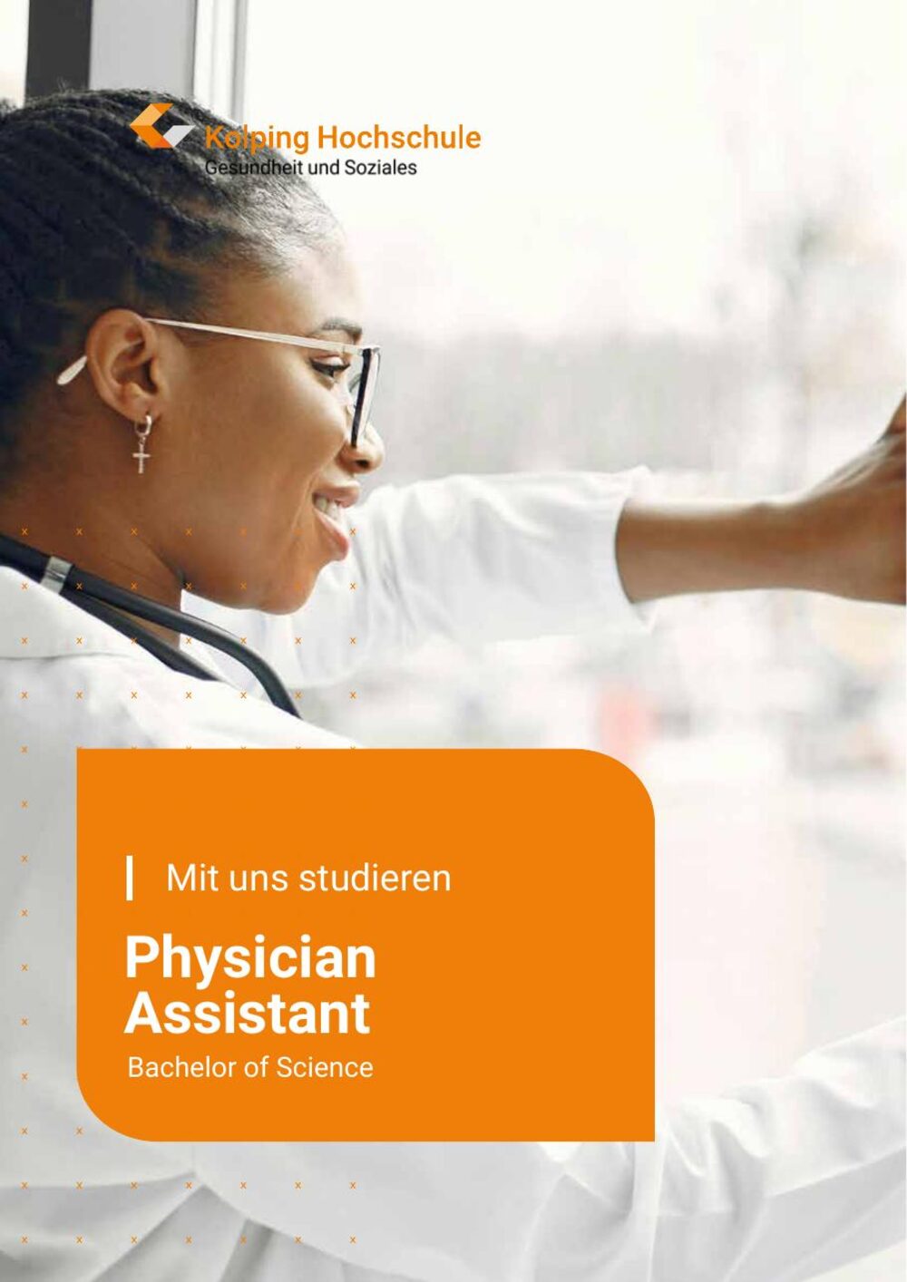 Erste Seite von Infomaterial Physician Assistant B.Sc., Kolping Hochschule
